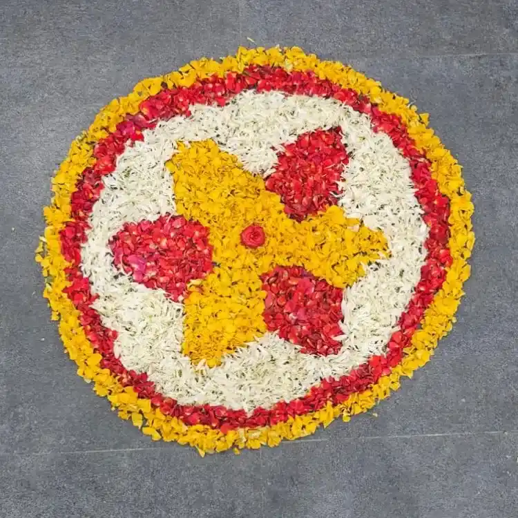 Ganesh Chaturthi celebration in Bangalore with custom decor